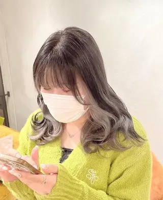 ミディアム 🧡ミルクティー/ レイヤー🧡ショウナのヘアスタイル