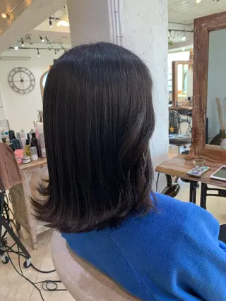 ミディアム 💛ハイトーン💛 りむのヘアスタイル