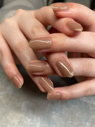 ロング カラー ヘアアレンジ キッズ ネイル マツエク・マツパ アイブロウ 福田 加奈のネイルデザイン