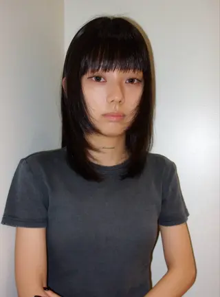 ミディアム OASIS表参道所属・OASIS 表参道 ミカド サトル△のヘアスタイル