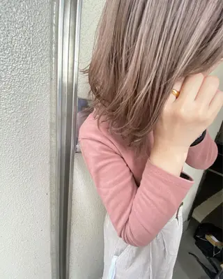 ミディアム Musiiik hairのヘアスタイル