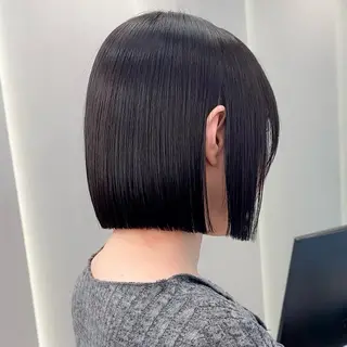 ミディアム 縮毛矯正/韓国ヘア /レイヤー🎀ミズキのヘアスタイル