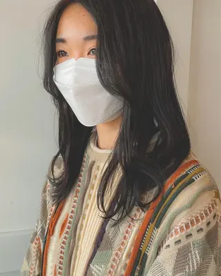 ミディアム カラー 吉田 浩太郎のヘアスタイル