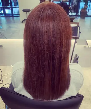 セミロング カラー KANGOL SALON　富山 セントラル所属・清水 理恵子のヘアスタイル
