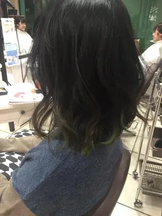 セミロング カラー 髪質改善✨艶髪師 黒木大貴のヘアスタイル