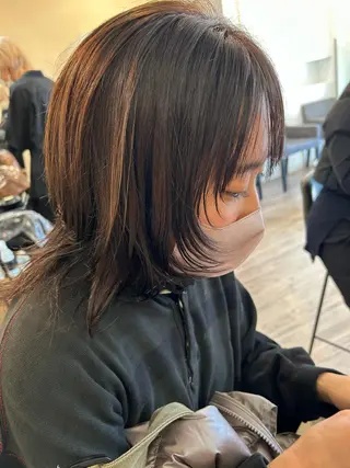 ミディアム ブリーチ／ヘアセット 🪞🌙minamiのヘアスタイル