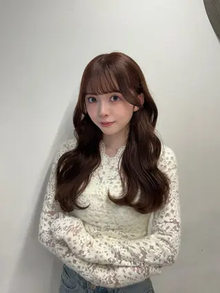ロング 韓国girly hikariのヘアスタイル