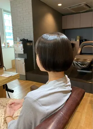ショート 堀田 英樹のヘアスタイル