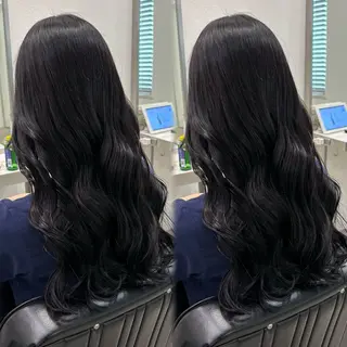 ロング カラー 髪質改善ストレート /暖色カラー🎀🪞のヘアスタイル