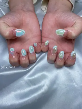 ネイル NAIL and EYELASH ALPHA.所属・ALPHA. 姫繇のネイルデザイン