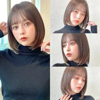ミディアム 市原 大翼のヘアスタイル