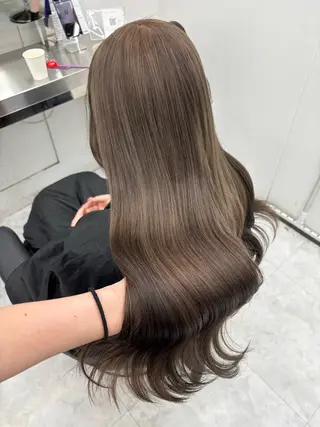 カラー Wカラー/暖色/べ ージュりく©︎🐝のヘアスタイル