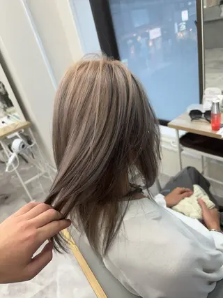 カラー PARK.なんば本店 ミルボンAujua認定サロン[パーク]所属・辻優太/韓国ウルフ 🐺/中華ヘアのヘアスタイル