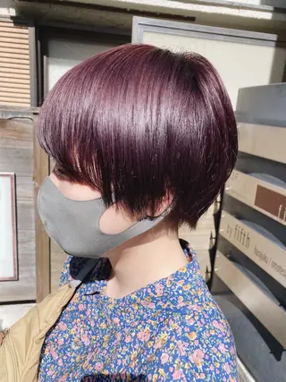 ショート fifth所属・きたみ すずのヘアスタイル