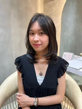 ミディアム 錦糸町美容室Londespoirロンドエスポワール所属・小久保 美空のヘアスタイル