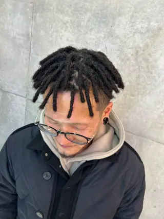 ショート メンズ HARURU🪮✨ ブレイズ海外ヘアのヘアスタイル