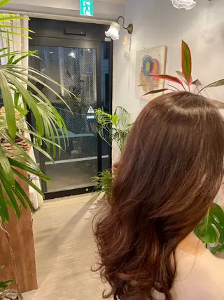 カラー 大矢 美奈子のヘアスタイル
