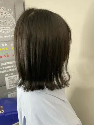 ミディアム 川畑 大地/波巻きパーマのヘアスタイル