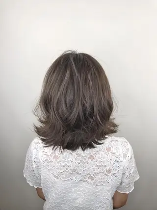 ショート カラー インナーカラー/ ストレート/奥野洸也のヘアスタイル