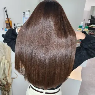 ロング カラー ヘアアレンジ ✨カチモリ✨レイヤー 韓国ヘア🇰🇷ゆいのヘアスタイル