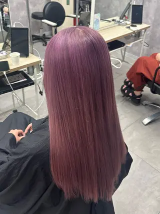 ロング カラー Riko🐰💗 ／本厚木のヘアスタイル