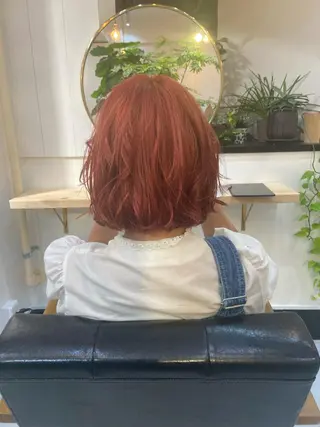 ショート カラー 田中 あやなのヘアスタイル