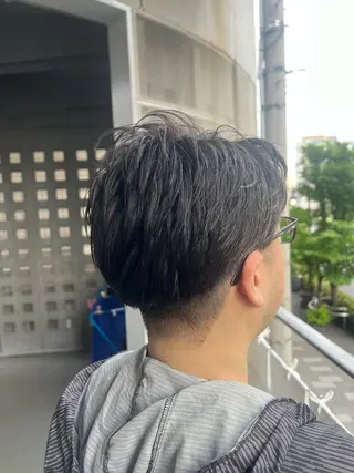 メンズ 羽根 ひなののヘアスタイル