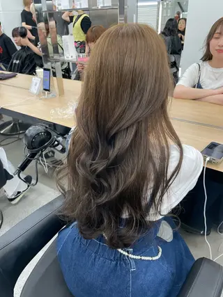 セミロング 💍大人デザイン /ハイトーン♡リクトのヘアスタイル