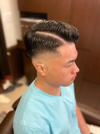 ショート メンズ TRAD  BARBER STYLE Ⅱ所属・💈二子玉川メンズ カット木村海斗💈のヘアスタイル