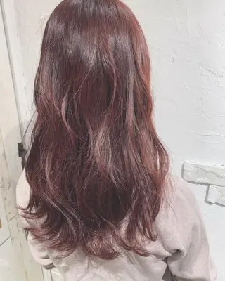 セミロング カラー BRICK所属・［BRICK］Yui ナチュラル系の極みのヘアスタイル