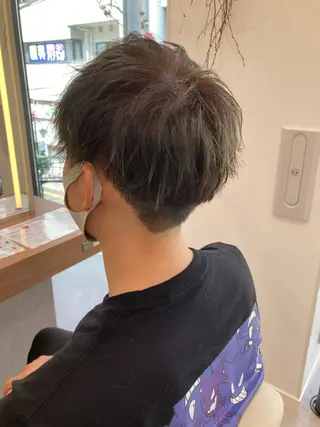 カラー メンズ 一ノ瀬 蘭のヘアスタイル