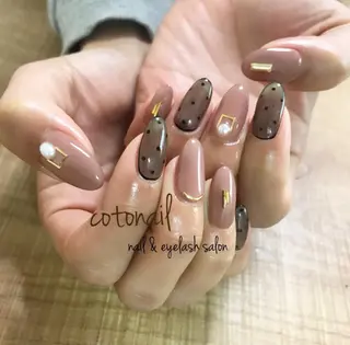 ロング ネイル ツメトマツゲ .のネイルデザイン