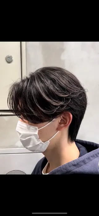 パーマ メンズ 中平 歩のヘアスタイル