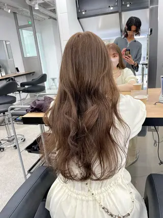 ロング 💍大人デザイン /ハイトーン♡リクトのヘアスタイル