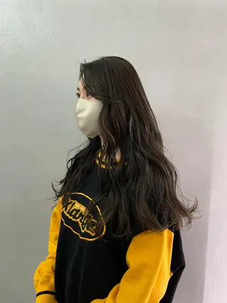 ロング miyu ハイトーン/レイヤーのヘアスタイル