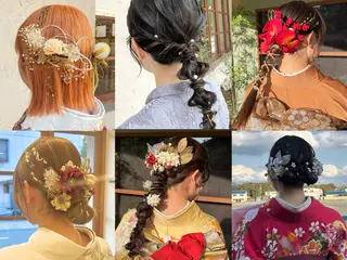 ヘアアレンジ 小城 雪のヘアスタイル