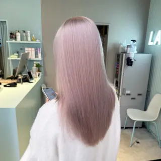 ロング カラー ハイトーン/韓国 レイヤー/るか🎀のヘアスタイル