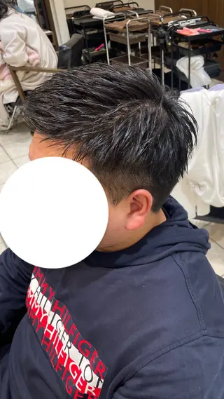 メンズ 🩵RIKO🩵 透明感カラー🫧のヘアスタイル