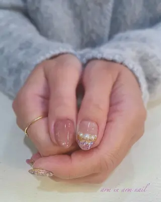 ネイル arm in arm ︎✿Yamamotoのマツエク・マツパデザイン