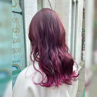 ロング カラー ♥️ルフ🐒 ミレイ♥️のヘアスタイル