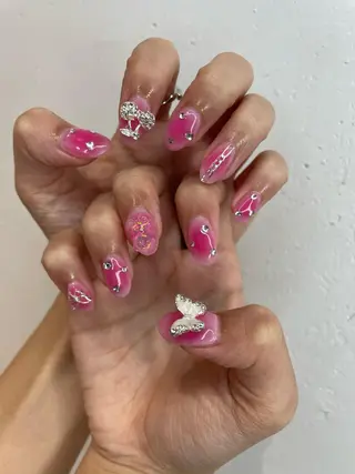 ネイル デザインカラー 🎀REINA🎀のヘアスタイル