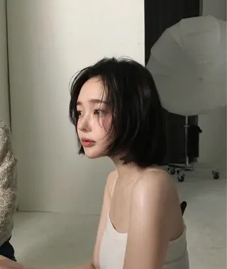 ショート カラー Gigi 代々木所属・りこ 11/4空きありのヘアスタイル