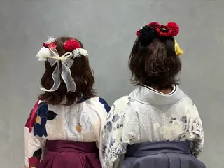 ミディアム ヘアアレンジ EARTH大曽根💛 田中りほのヘアスタイル
