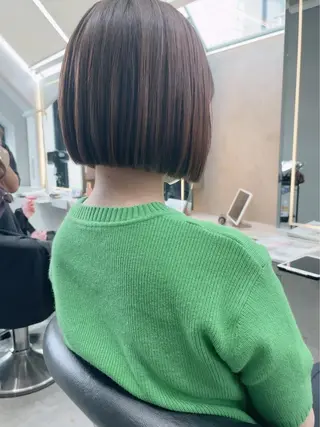 ショート R'eel所属・ボブ／髪質改善 ／銀座のヘアスタイル