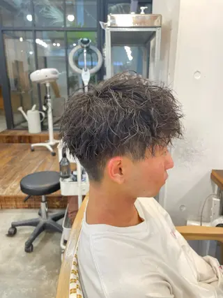 ショート パーマ メンズ 【髪質改善・美髪 矯正】🌟だいち🌟のヘアスタイル