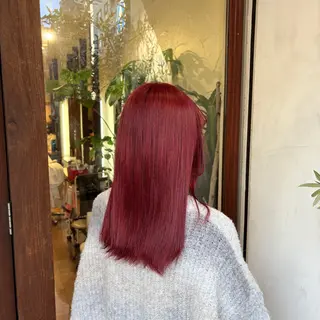 セミロング カラー 髪質改善🌿‬/艶感 /髙木 優人のヘアスタイル