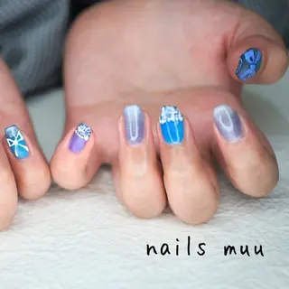 ネイル nails muu まゆのネイルデザイン
