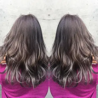 ロング カラー 韓国ヘア🤍髪質改善 🇰🇷AKANEのヘアスタイル