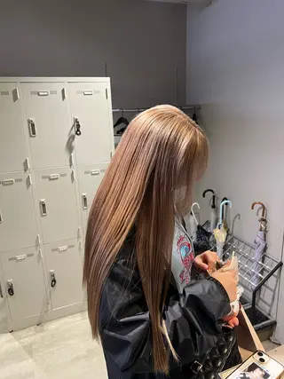 セミロング カラー 韓国レイヤーカット /REIのヘアスタイル