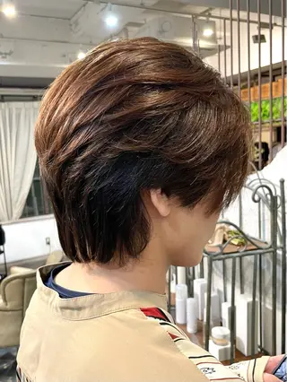 カラー メンズ 🔆髪質改善 透明感 カラー🔆佐々木貴仁のヘアスタイル